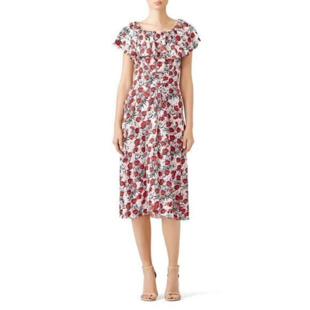 DELFI COLLECTIVE White Floral Lake Dress SR